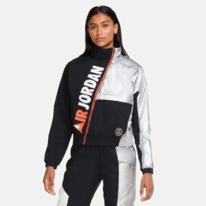 Nike AIR JORDAN WOMENS WOVEN UTILITY JACKET (LARGE)