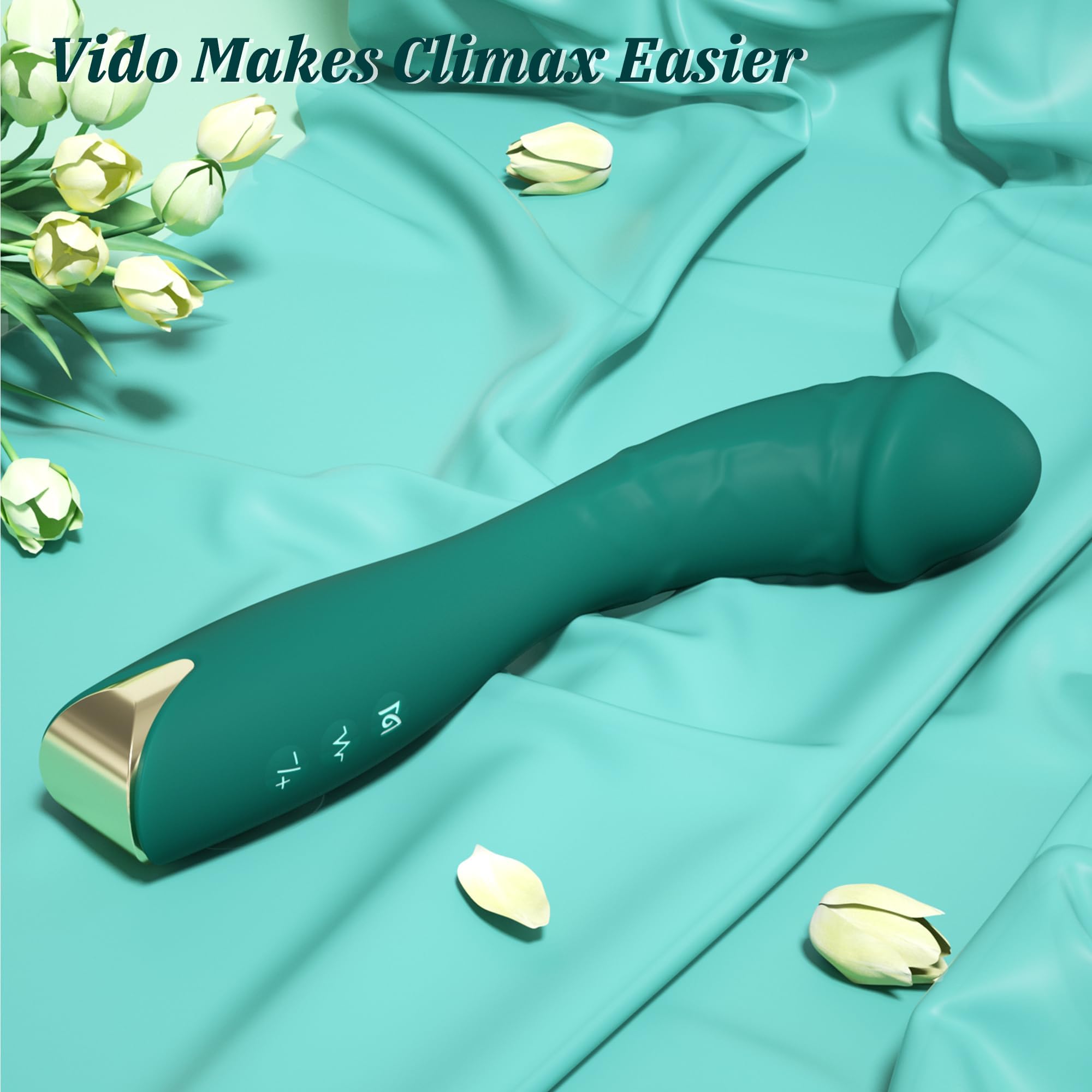 Realistic Curved G spot Vibrator - Classic Sex Toys for Women with 10 Vibration & One-Burst Dildo Vibrator, Adult Sex Toys & Games Clitoral Vagina G Spot and Anal Stimulation for Women and Couples