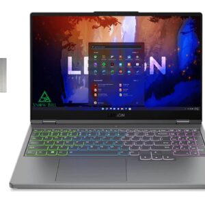 Lenovo Legion 5 Pro 16" QHD 165Hz Gaming Laptop, AMD Ryzen 7 6800H, 16GB DDR5, 512GB SSD,NVIDIA GeForce RTX 3070Ti 8G, 4-Zone RGB Backlit Keyboard, Wi-Fi 6E, Bluetooth, Grey, Win 11, 32GB USB Card