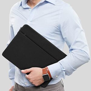 NIDOO 15.6 inch Laptop Sleeve Case Computer Bag for 15.6" Lenovo Legion 5 / IdeaPad Gaming 3i / ThinkPad E15 T15 L15 / 16" Yoga Slim 7 Pro/HP ENVY Laptop 16 / Spectre x360 / Acer Swift 3, Black