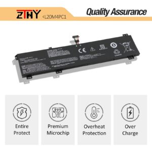 ZTHY 80Wh L20C4PC1 Laptop Battery Replacement for Lenovo Legion 5 Pro-16ACH6 16ACH6H 16ITH6 16ITH6H Legion 5-15ITH6 15ITH6H 15ACH6 15ACH6A 15ACH6H Legion 7-16ITHg6 16ACHg6 Series L20M4PC1 L20D4PC1