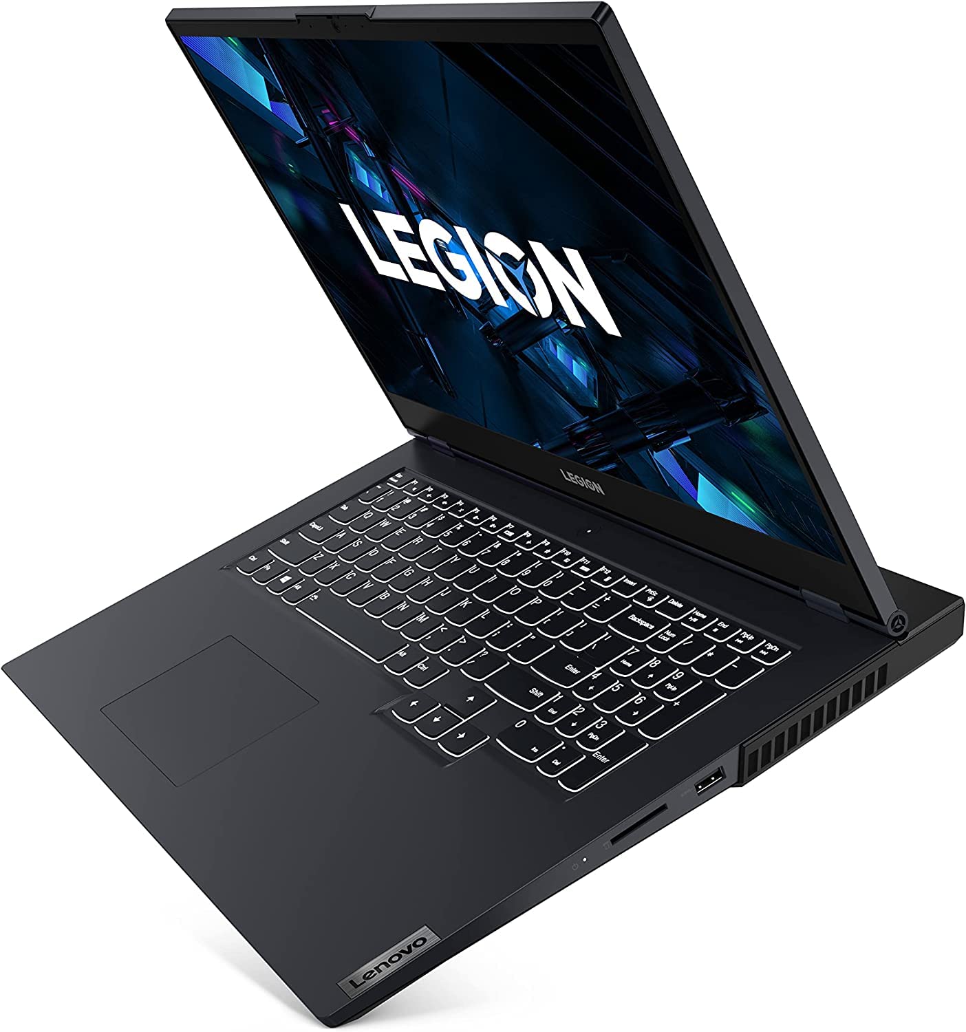 Lenovo 2023 Legion 5i 17.3''144Hz FHD IPS Gaming Laptop 8-Core Intel i7-11800H 32GB RAM 1TB NVMe SSD NVIDIA GeForce RTX3050Ti 4GB GDDR6 HDMI Thunderbolt4 WiFi AX RJ45 Win10 Pro w/RE USB Phantom Blue