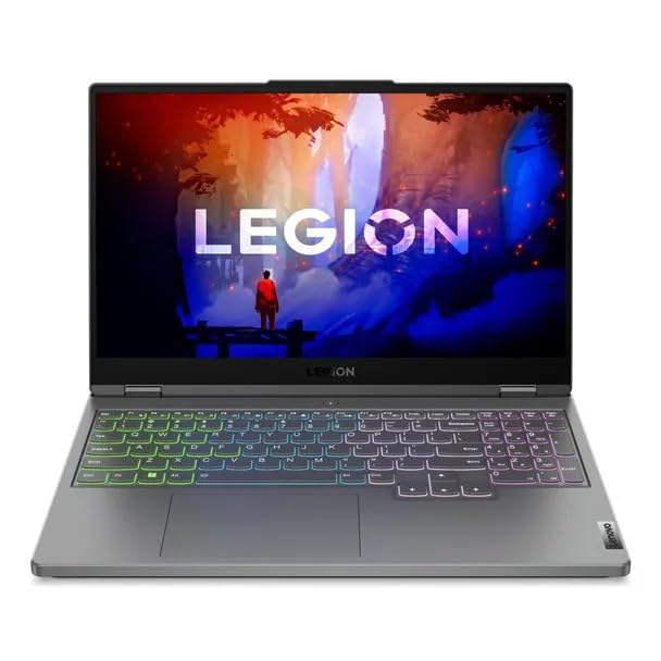 Lenovo Legion 5 Gaming Laptop, 2023, 15.6" 1920 x 1080 165 Hz, AMD Ryzen 7 6800H 8-Core, NVIDIA GeForce RTX 3070 Ti 8GB, 32GB DDR5, 2TB SSD, Windows 11 Pro, Four-Zone RGB Backlit Keyboard, Storm Grey