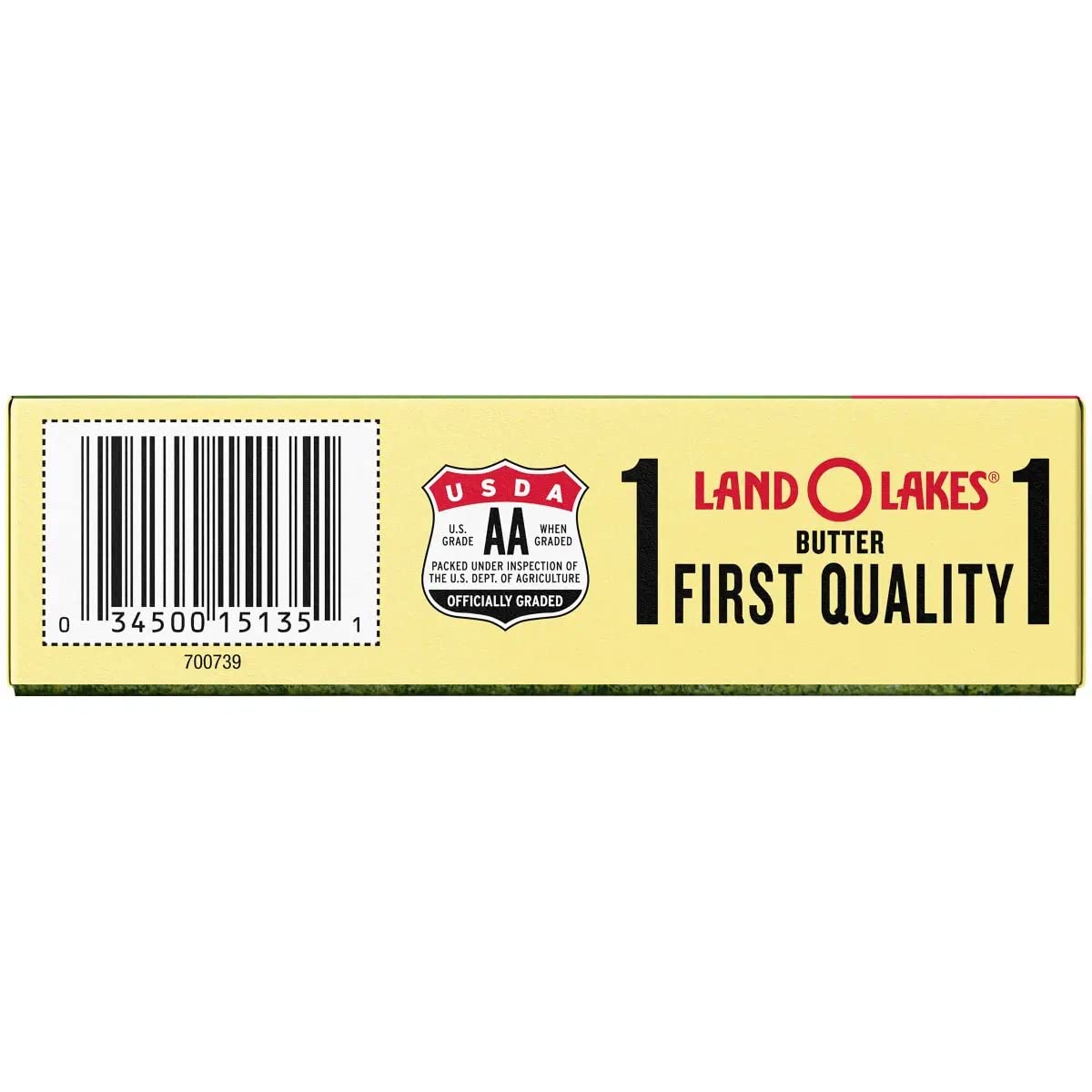 Land O Lakes Quarter Salted Butter, 8 Ounce - 12 per case.