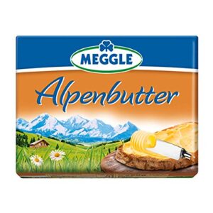 (pack of 2) imported german alpine butter 250g by meggle