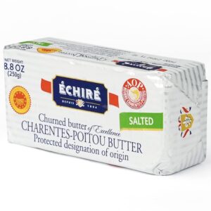 new french echire butter, salted - 2 packs x 8.8 oz buy 2 and save