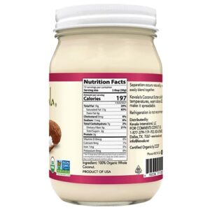 Kevala Organic Coconut Butter, 16 Ounce