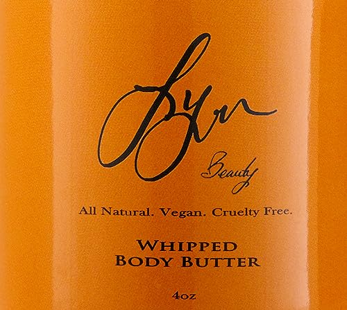 FYN Beauty Whipped Body Butter with Shea Butter, Cocoa Butter, and Jojoba oil - Signature Scent - Light, Fruity, Floral