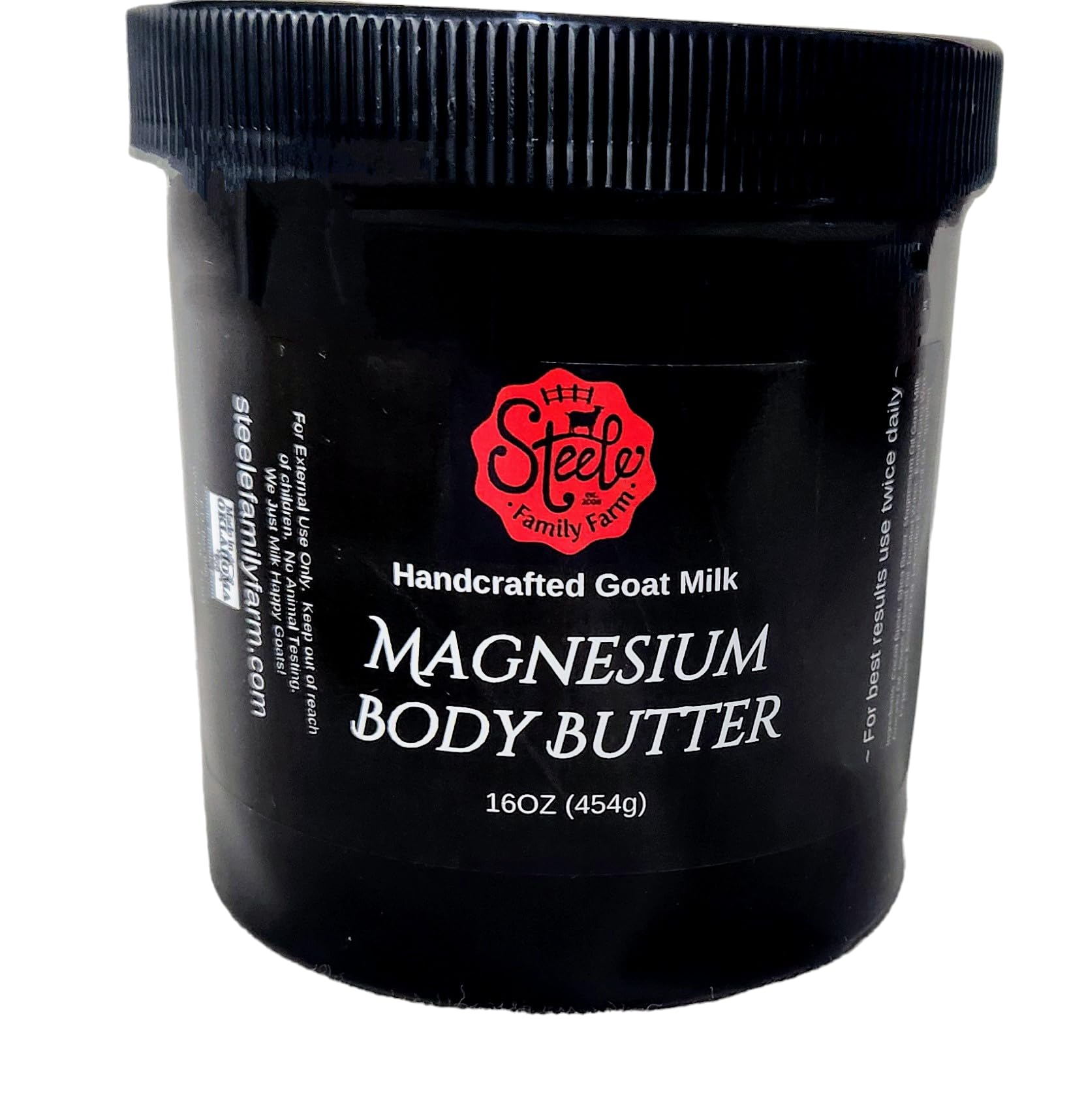 Magnesium Body Butter, 16 ounce or 6 ounce