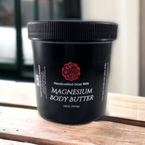 Magnesium Body Butter, 16 ounce or 6 ounce