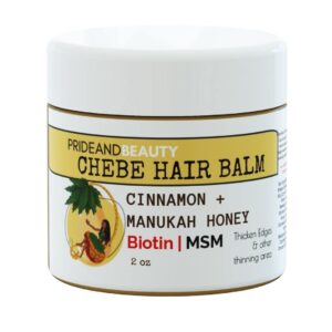 Chebe Butter For Hair Growth. Manuka Honey (Biotin+MSM)| Alopecia Growth Stimulant | Great For Balding/Bald Spots. Chebe Hair Butter, With Chebe Powder. (Chebe Hair Balm)