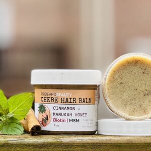 Chebe Butter For Hair Growth. Manuka Honey (Biotin+MSM)| Alopecia Growth Stimulant | Great For Balding/Bald Spots. Chebe Hair Butter, With Chebe Powder. (Chebe Hair Balm)