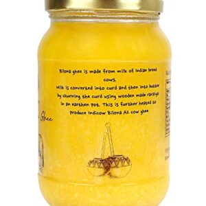 Indicow Farms A2 Cow Ghee (A2 Cow (Sahiwal), 500ml)