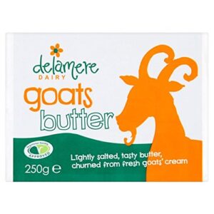 delamere goat butter, 8.8 oz, full case pack of 10