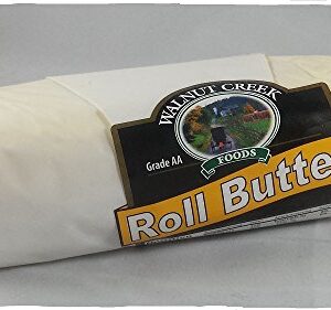 WALNUT CREEK ROLL BUTTER. SALTED. 8 OZ. PACK OF 4.