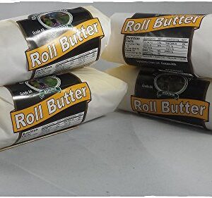 WALNUT CREEK ROLL BUTTER. SALTED. 8 OZ. PACK OF 4.