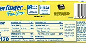 Butterfinger Fun Size Bars 6 Pack Tray, 3.9 oz