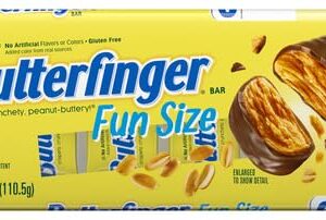 Butterfinger Fun Size Bars 6 Pack Tray, 3.9 oz