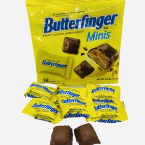 (2pack) Butterfinger Minis BUTTERFINGER Minis Candy Bars 2.8 oz