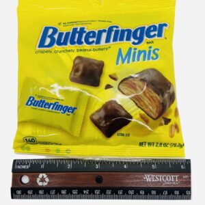 (2pack) Butterfinger Minis BUTTERFINGER Minis Candy Bars 2.8 oz