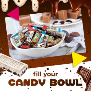 Assorted Chocolate Candy Bars - HERSHEY’S, MILKY WAY (3 Pound Bag - Approx. 90 Count)