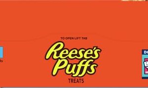 Reese's Puffs Breakfast Cereal Treat Bars, Peanut Butter & Cocoa, 16 ct