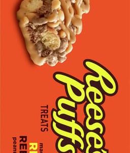 Reese's Puffs Breakfast Cereal Treat Bars, Peanut Butter & Cocoa, 16 ct