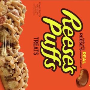 Reese's Puffs Breakfast Cereal Treat Bars, Peanut Butter & Cocoa, 16 ct