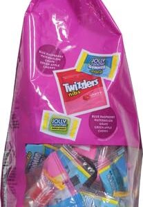 JOLLY RANCHER and TWIZZLERS Fruit Flavored Candy Party Pack, 43.03 oz