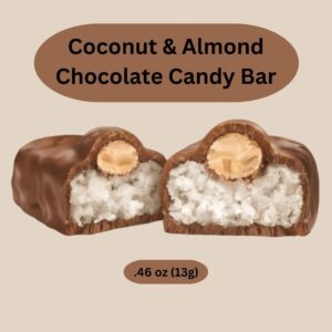 Almond Joy Miniature Bars - Coconut and Almond Milk Chocolate Candy – Over 65 Individually Wrapped Pieces – 2-Pound Bulk Pack