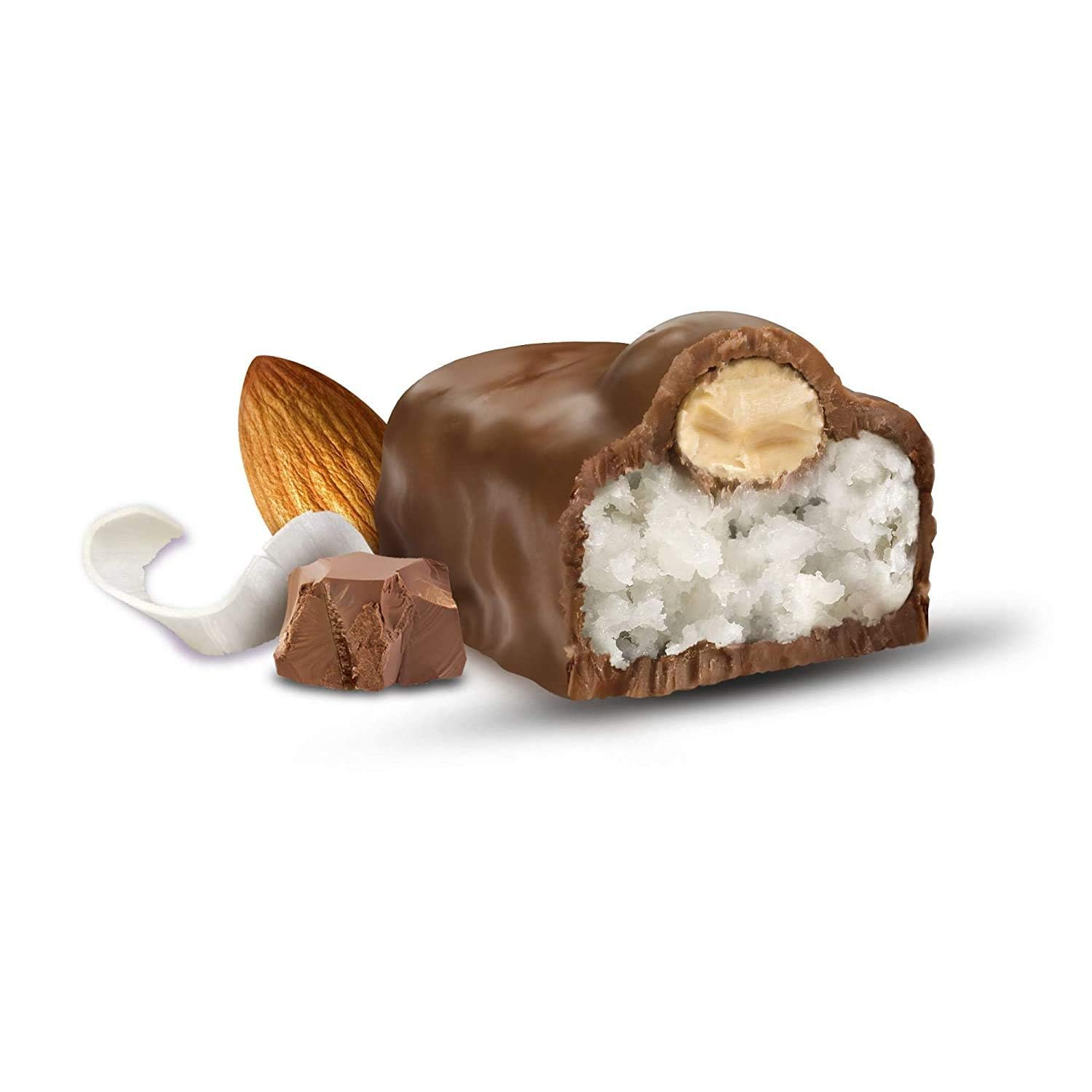 Almond Joy Miniature Bars - Coconut and Almond Milk Chocolate Candy – Over 65 Individually Wrapped Pieces – 2-Pound Bulk Pack