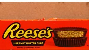 REESE'S Milk Chocolate Peanut Butter Cups, Candy Packs, 1.5 oz (36 Count)