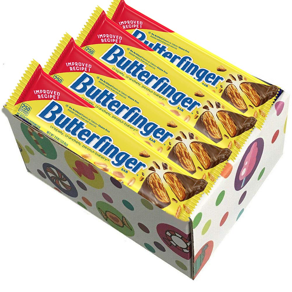 Butterfinger Candy Bars, 1.9 Oz (Pack of 16) By CandyLab