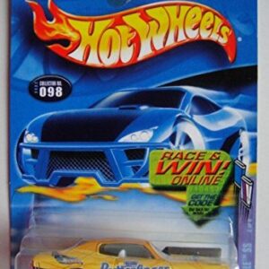 Hot Wheels Yellow '70 Chevelle SS #98 Nestle Butterfinger Race & Win Online Card