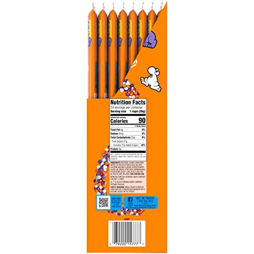 Nerds Spooky Ropes Candy, Halloween Trick or Treat Packs, 0.92oz (Pack of 24)