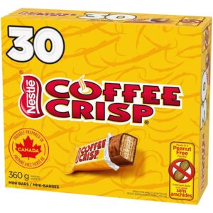 Nestle Coffin Crisp Coffee Crisp 30x12g Snack Size Bars - Imported From Canada