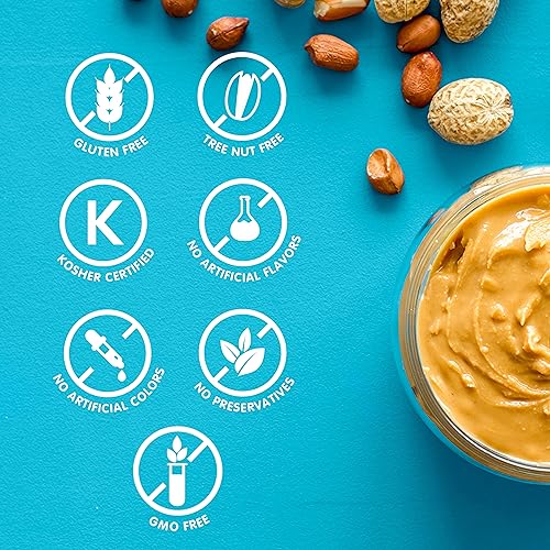 SKIPPY Natural Creamy Peanut Butter Spread Individual Squeeze Packs, 1.15 Ounce (Pack of 64)