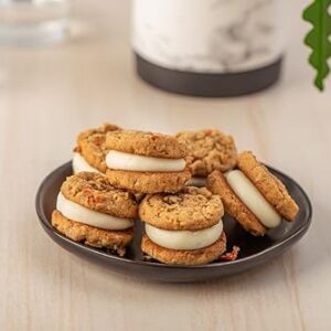 Our Specialty Carrot Cake Sweet Middle Sandwich Cookies, Made in a Peanut Free and Nut Free Facility, 12 Pack