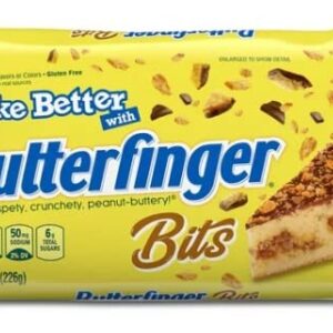 Butterfinger Chocolatey Peanut Buttery Baking Bits Bundle Includes 3 Bags of Baking Chip Bits Plus Bag Clip Packaged by Favoricks