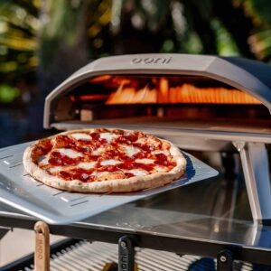 ooni Karu 16 Pizza Oven Accessories Bundle - 14" Perforated Peel Karu 16 Gas Burner Karu 16 Cover