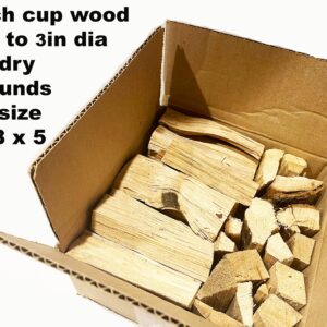 Mini Wood for Pizza Oven - Wood for Ooni Pizza Oven fits Karu 16 and 12 also for Roccbox Portable Pizza Oven - Mini Oak Firewood - 8bs Box