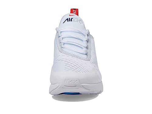 Nike Air Max 270 (Big Kid) White/Black/Pure Platinum/Light Photo Blue 7 Big Kid M