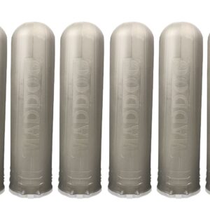 Maddog 150 Round BONES Paintball Pod - Smoke - 6 Pack