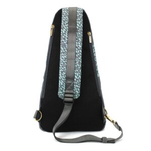 CHALA CV-Escape Sling Backpack - Women Nylon RFID Crossbody Sling Bag - Dragonfly - gray