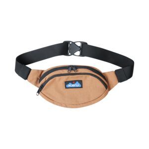 kavu canvas spectator belt bag hip fanny pack - dune