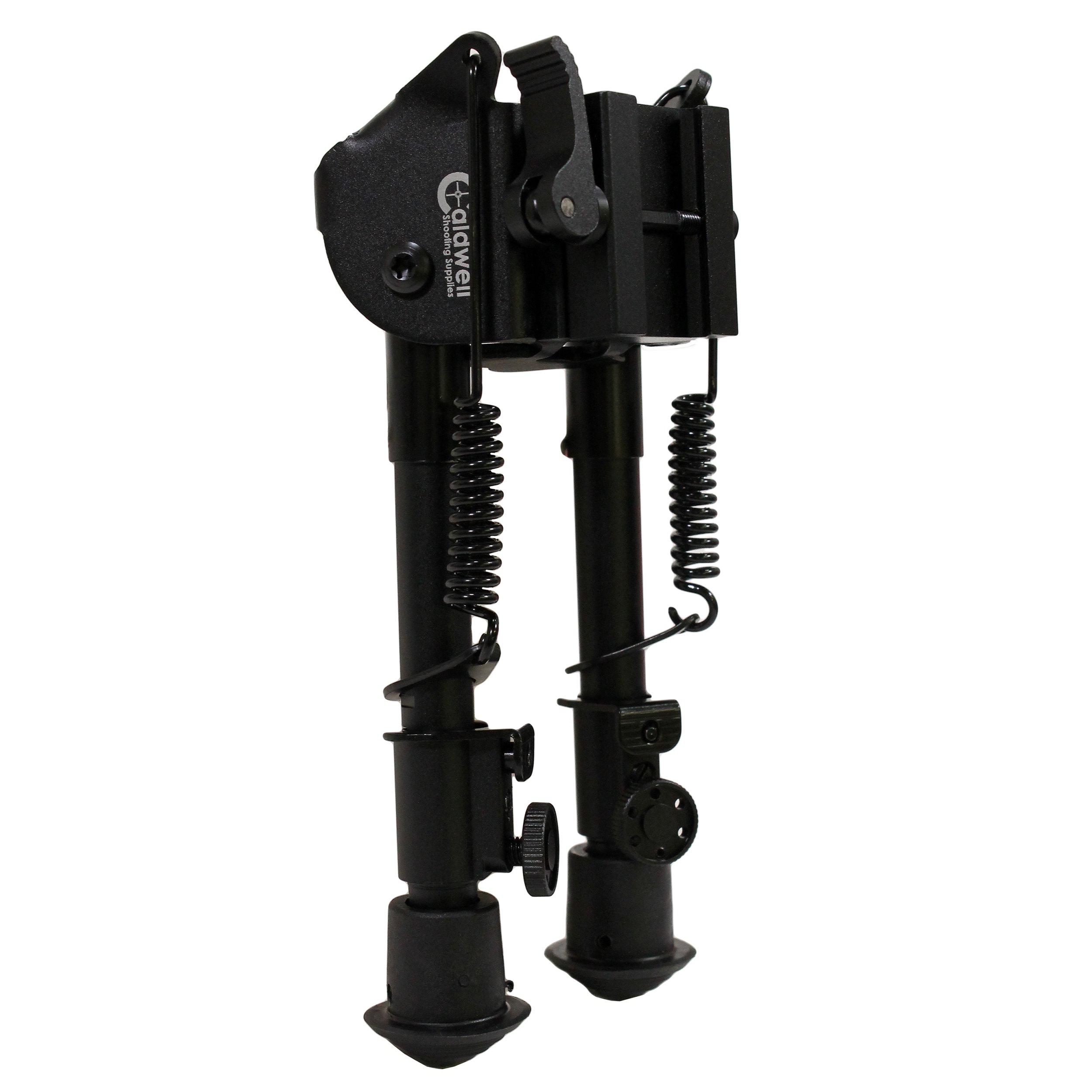 Caldwell XLA Fixed Pic Rail Bipod 6" - 9" with Collapsible Design, Non-Slip Feet and Notched Legs for Outdoor, Range, Shooting and Hunting