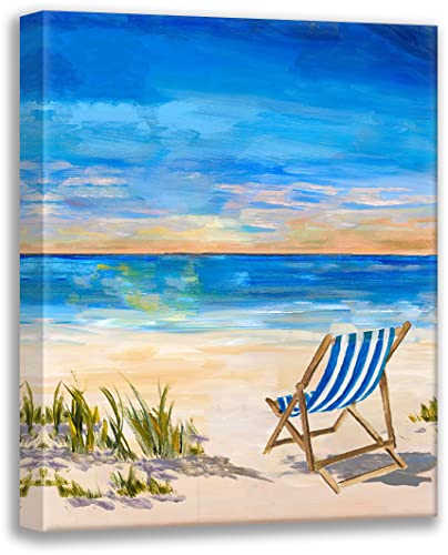 ArtDirect Sling Back Summer II 15x18 Gallery Wrapped Canvas Museum Art by DeRice, Julie