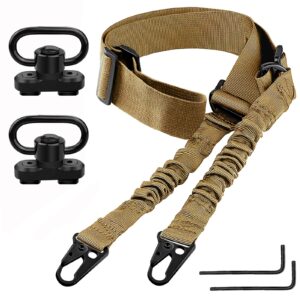 Bengor Two Point Traditional Sling and Attachments Mountss(Yellow Sling +Black Mount)