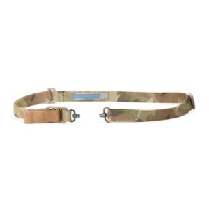 Blue Force Gear Vickers Push Button Sling | Adjusts for Carrying Positions | 2 Point Sling with QD Points | 36-62 inches (Multicam Camo)