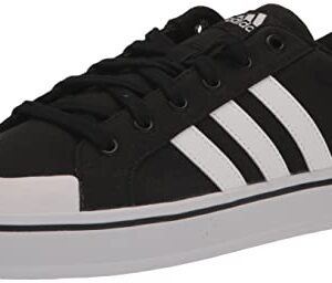 adidas Men's Bravada 2.0 Skate Shoe, Black/White/Black, 10